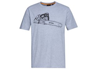 STIHL MS 500i T-Shirt (grau)